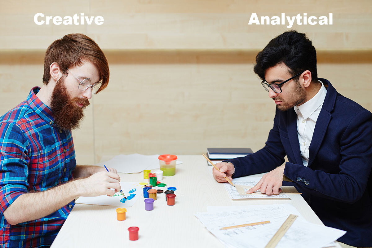 Creative vs. Analytical Web Design Silverton OR